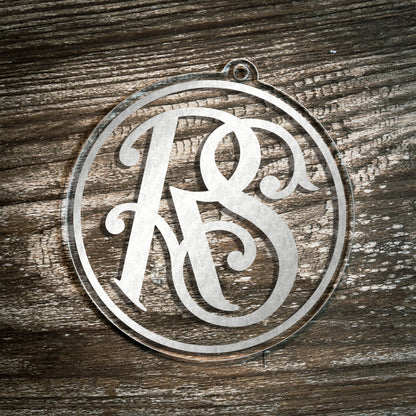 Set of Relief Society Logo Ornaments