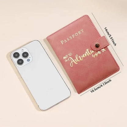 Passport Holder for Travel Personalized Passport Cover Wallet Case for Travel Accessories Passport Book Holders for Women/Men