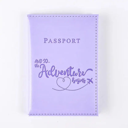Passport Holder Wallet Cover Travel Essentials Pu Leather Card Case International Travel Accessories for Women/Men