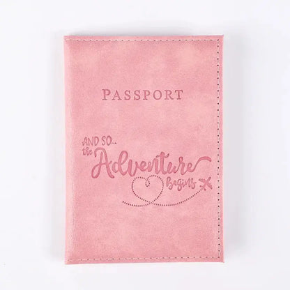 Passport Holder Wallet Cover Travel Essentials Pu Leather Card Case International Travel Accessories for Women/Men