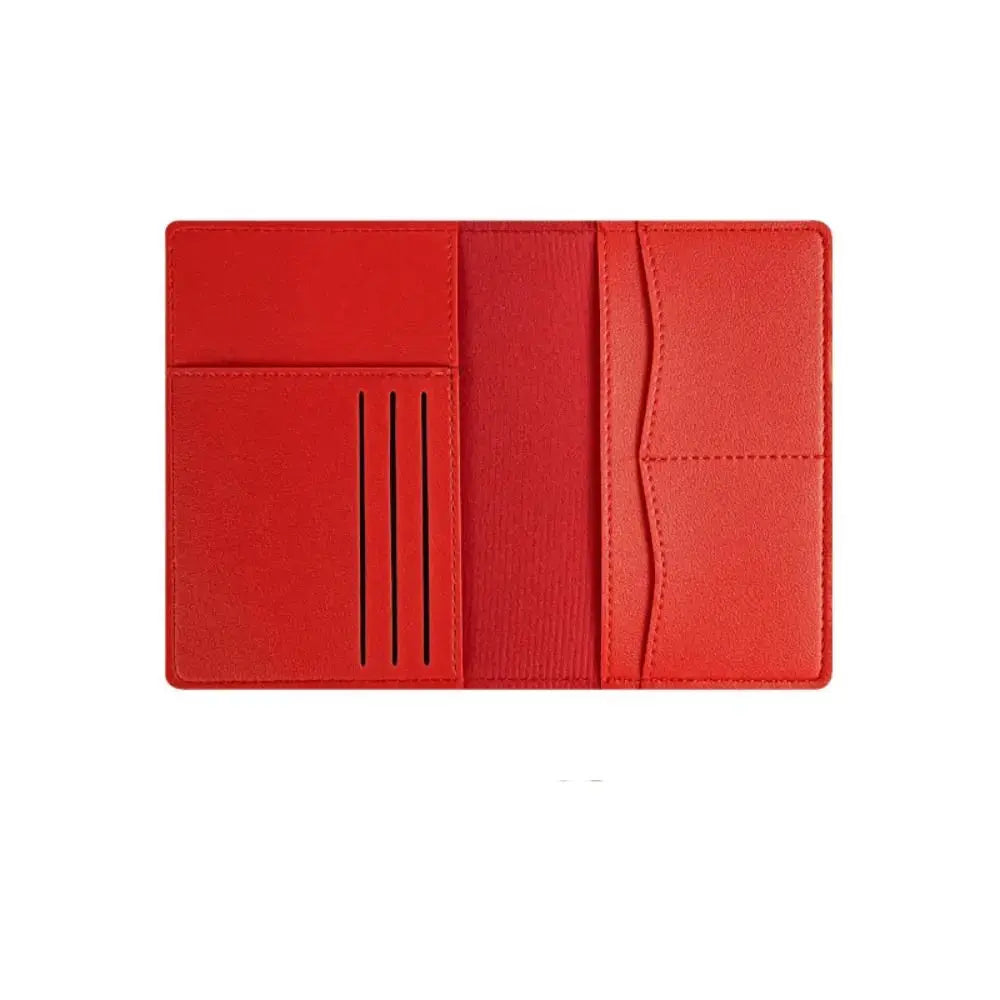 Travel PU Passport Cover High-capacity Multi-function Passport Bag Multiple Card Slots Travel Accessories