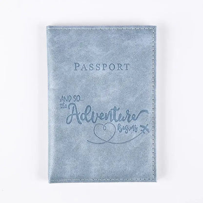 Passport Holder Wallet Cover Travel Essentials Pu Leather Card Case International Travel Accessories for Women/Men