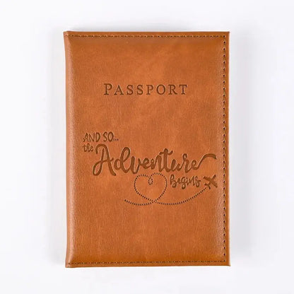 Passport Holder Wallet Cover Travel Essentials Pu Leather Card Case International Travel Accessories for Women/Men