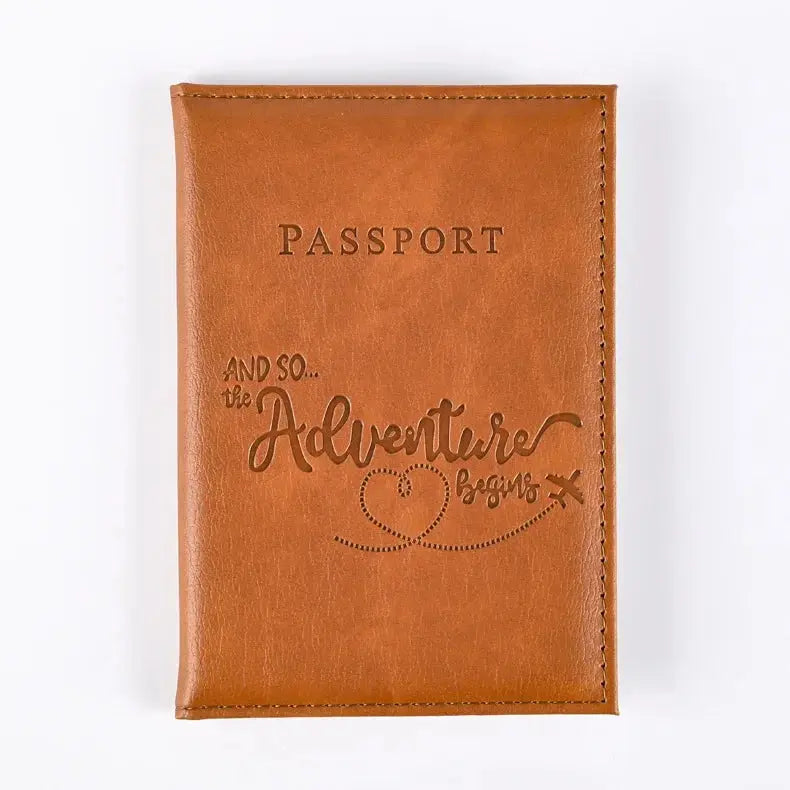 Passport Holder Wallet Cover Travel Essentials Pu Leather Card Case International Travel Accessories for Women/Men