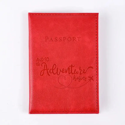 Passport Holder Wallet Cover Travel Essentials Pu Leather Card Case International Travel Accessories for Women/Men