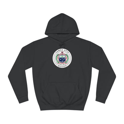 Samoa Apia Mission Flag Logo (White Border) College Hoodie - Latter-Day Saint LDS Missionary Gift - Book of Mormon