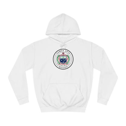 Samoa Apia Mission Flag Logo (White Border) College Hoodie - Latter-Day Saint LDS Missionary Gift - Book of Mormon