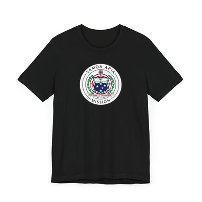 Samoa Apia Mission Flag Logo (White Border) T-shirt - Latter-Day Saint LDS Missionary Gift - Book of Mormon