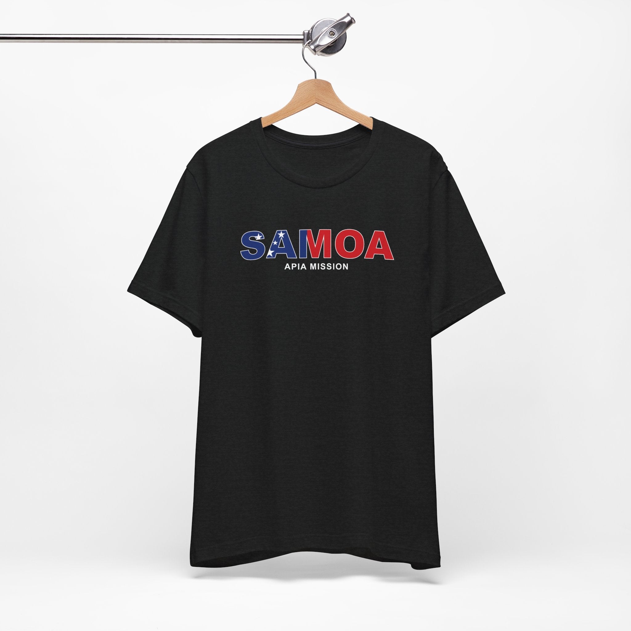 Samoa Apia Mission Flag Title T-shirt - Latter-Day Saint LDS Missionary Gift - Book of Mormon