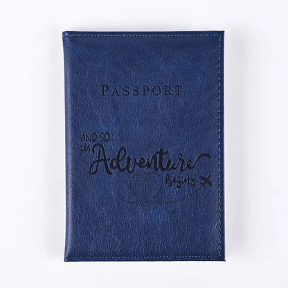 Passport Holder Wallet Cover Travel Essentials Pu Leather Card Case International Travel Accessories for Women/Men