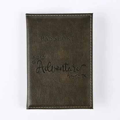 Passport Holder Wallet Cover Travel Essentials Pu Leather Card Case International Travel Accessories for Women/Men