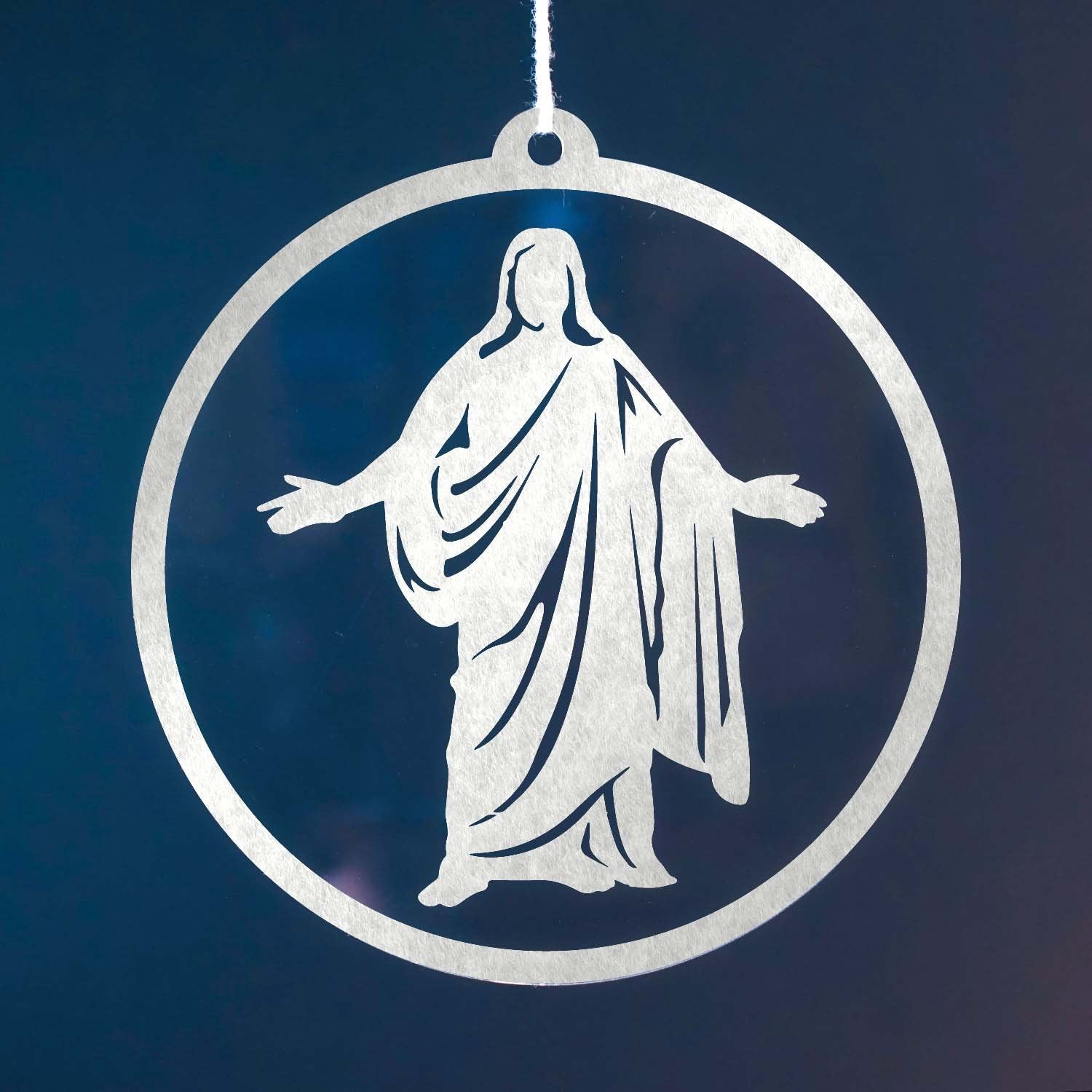 Set of Christus Ornaments - Latter-Day Saint LDS Missionary Gift - Book of Mormon
