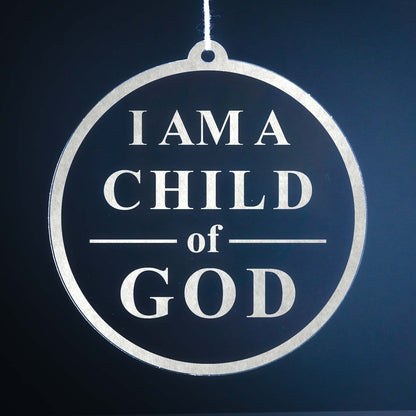 Set of I am a Child of God Ornaments - Latter-Day Saint LDS Missionary Gift - Book of Mormon