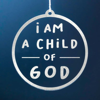 Set of I am a Child of God Ornaments - Latter-Day Saint LDS Missionary Gift - Book of Mormon