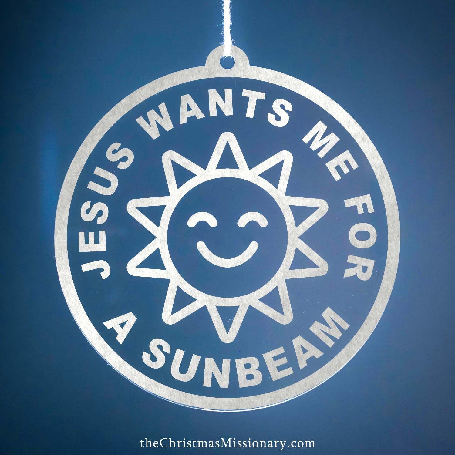 Set of Jesus wants me for a Sunbeam Ornaments - Latter-Day Saint LDS Missionary Gift - Book of Mormon