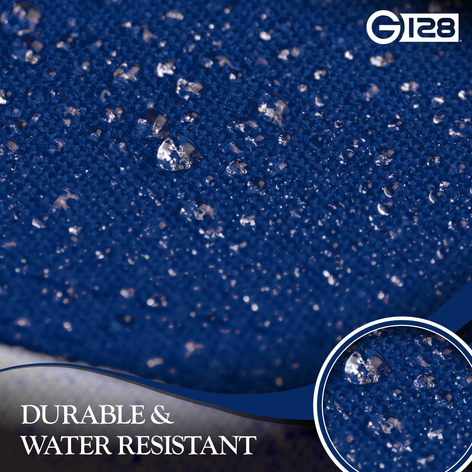 G128 South Carolina SC State Flag | 6x10 Ft | StormFlyer Series Embroidered 220GSM Spun Polyester | Embroidered Design, Indoor/Outdoor, Brass Grommets, Heavy Duty, All Weather