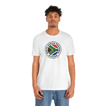 South Africa Durban Mission Flag Logo (White Border) T-shirt - Latter-Day Saint LDS Missionary Gift - Book of Mormon