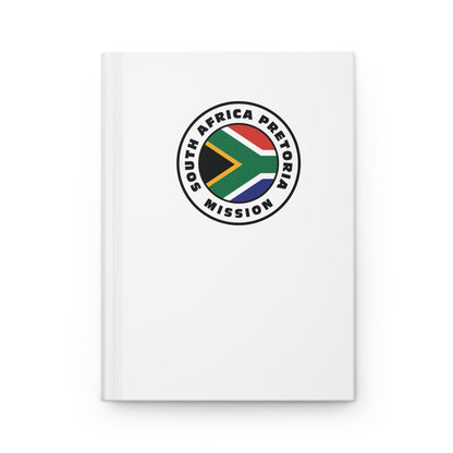 South Africa Durban Mission Logo Design White Hardcover Journal Matte - Latter-Day Saint LDS Missionary Gift - Book of Mormon