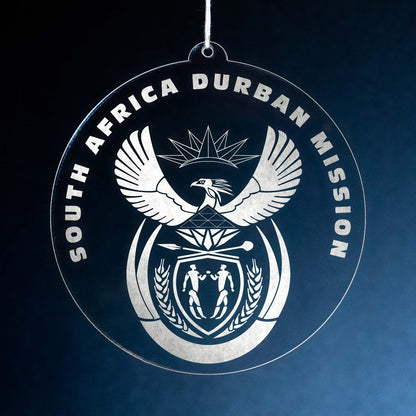 LDS South Africa Pretoria Mission Christmas Ornament