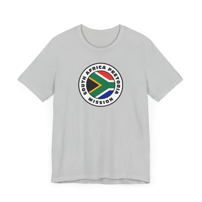 South Africa Pretoria Mission Flag Logo (White Border) T-shirt - Latter-Day Saint LDS Missionary Gift - Book of Mormon