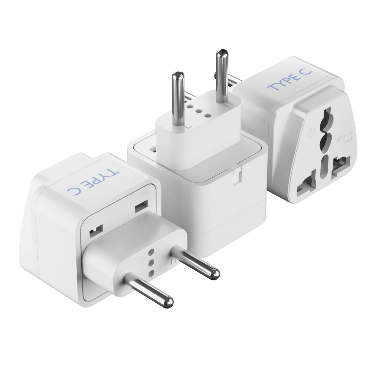 European Travel Adapter - Type C - 3 Pack (GP-9C)