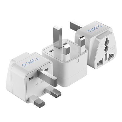 UK, England Travel Adapter - Type G - 3 Pack (GP-7)