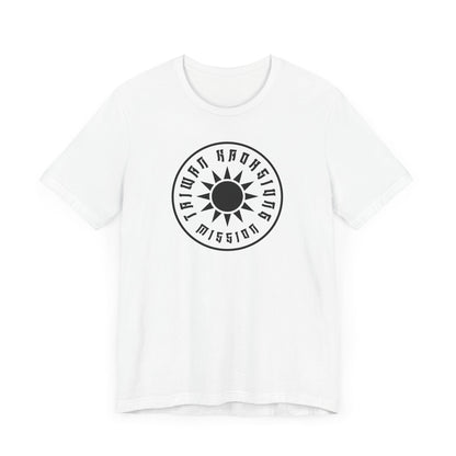 Taiwan Kaohsiung Mission Circular Monochrome Logo T-Shirt - Latter-Day Saint LDS Missionary Gift - Book of Mormon