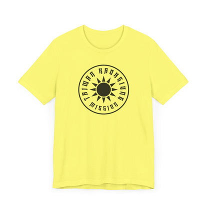 Taiwan Kaohsiung Mission Circular Monochrome Logo T-Shirt - Latter-Day Saint LDS Missionary Gift - Book of Mormon