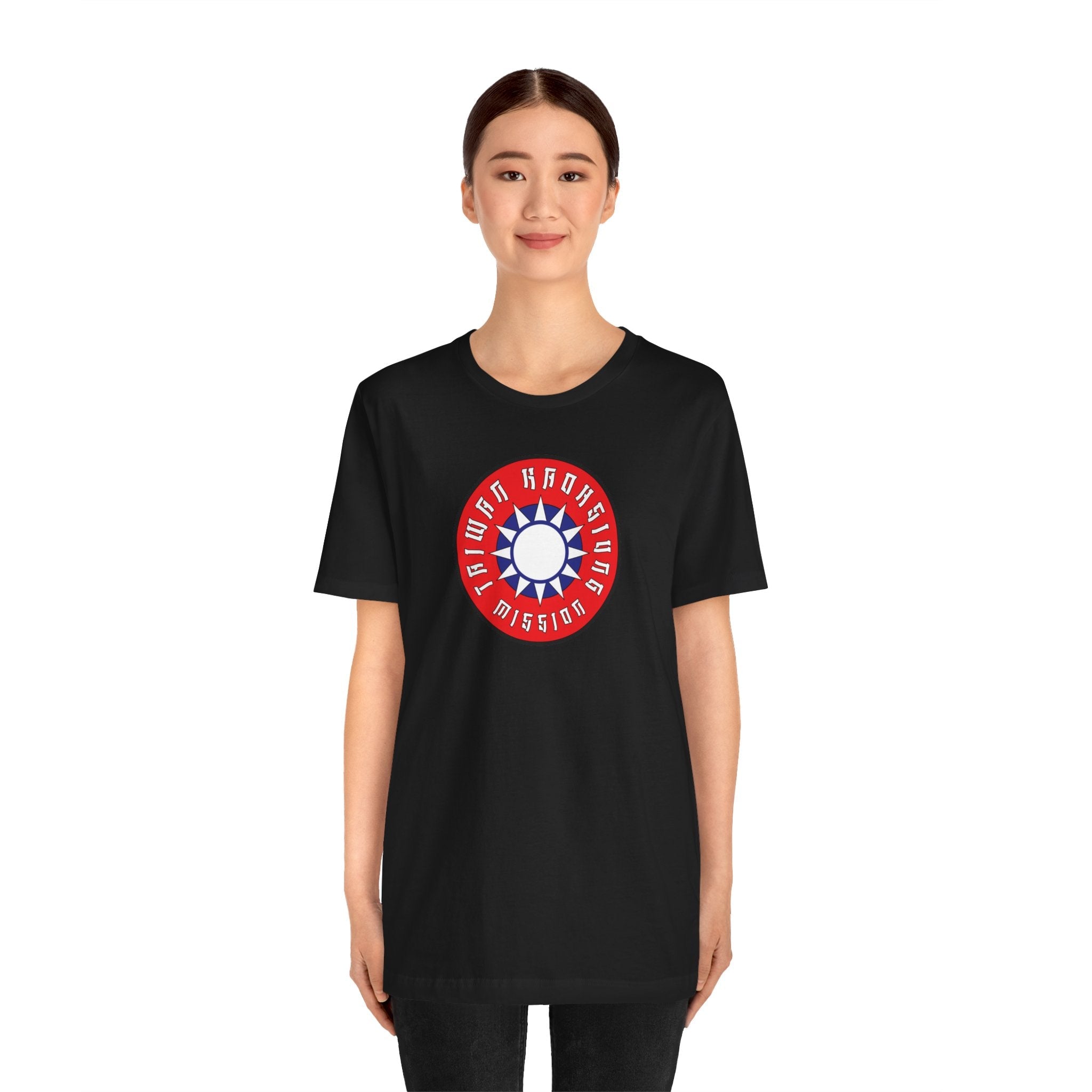 Taiwan Kaohsiung Mission Flag Logo T-shirt - Latter-Day Saint LDS Missionary Gift - Book of Mormon