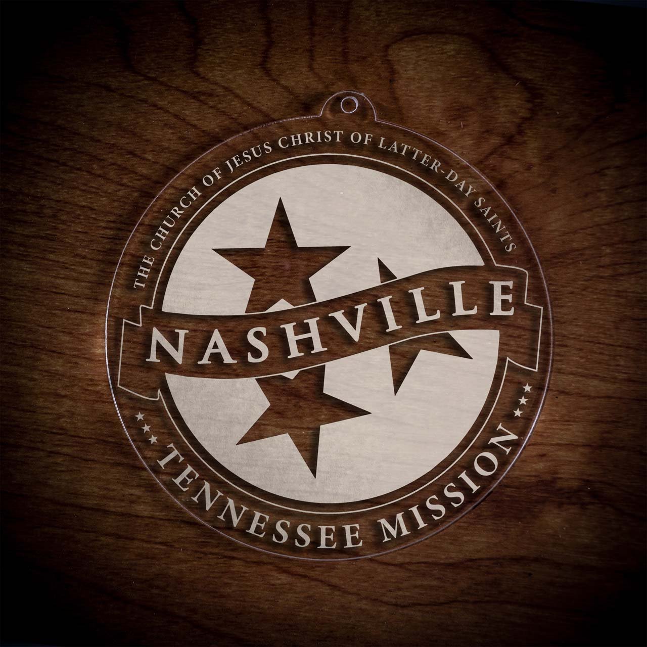 Tennessee Nashville Mission Christmas Ornament - Latter-Day Saint LDS Missionary Gift - Book of Mormon