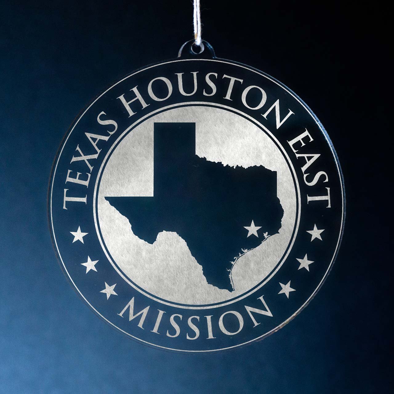 Texas Houston East Mission Christmas Ornament - Latter-Day Saint LDS Missionary Gift - Book of Mormon