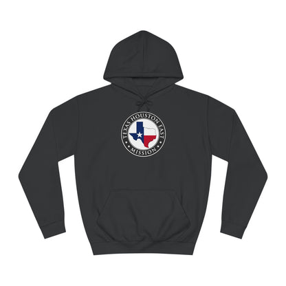 Texas Houston East Mission State Flag Logo (Black Border) College Hoodie