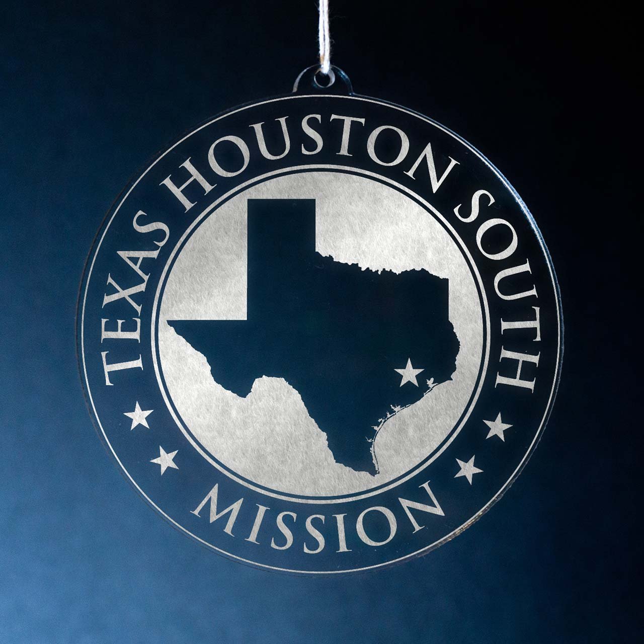 Texas Houston South Mission Christmas Ornament - Latter-Day Saint LDS Missionary Gift - Book of Mormon