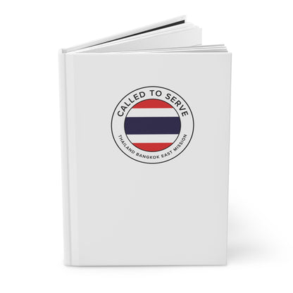 Thailand Bangkok East Mission Circle Flag Called to Serve White Hardcover Journal Matte - Latter-Day Saint LDS Missionary Gift - Book of Mormon