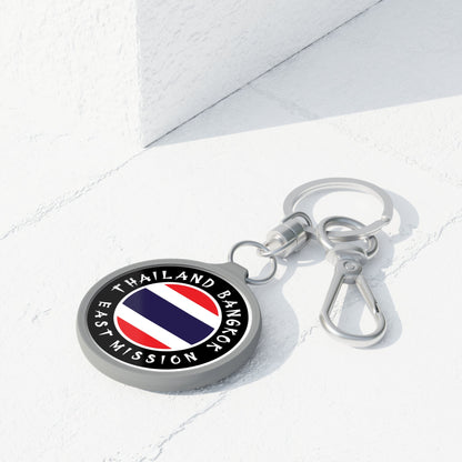 Thailand Bangkok East Mission Circle Flag Key Tag - Mission Wishlist - LDS Missionary Gift Store