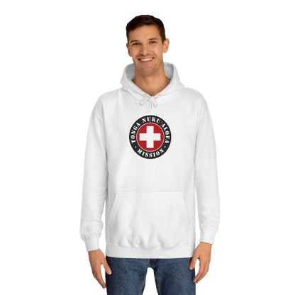 Tonga Nukualofa Mission Flag Logo (Black Border) College Hoodie - Latter-Day Saint LDS Missionary Gift - Book of Mormon