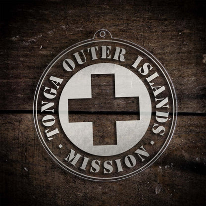 Tonga Outer Islands Mission Christmas Ornament - Latter-Day Saint LDS Missionary Gift - Book of Mormon