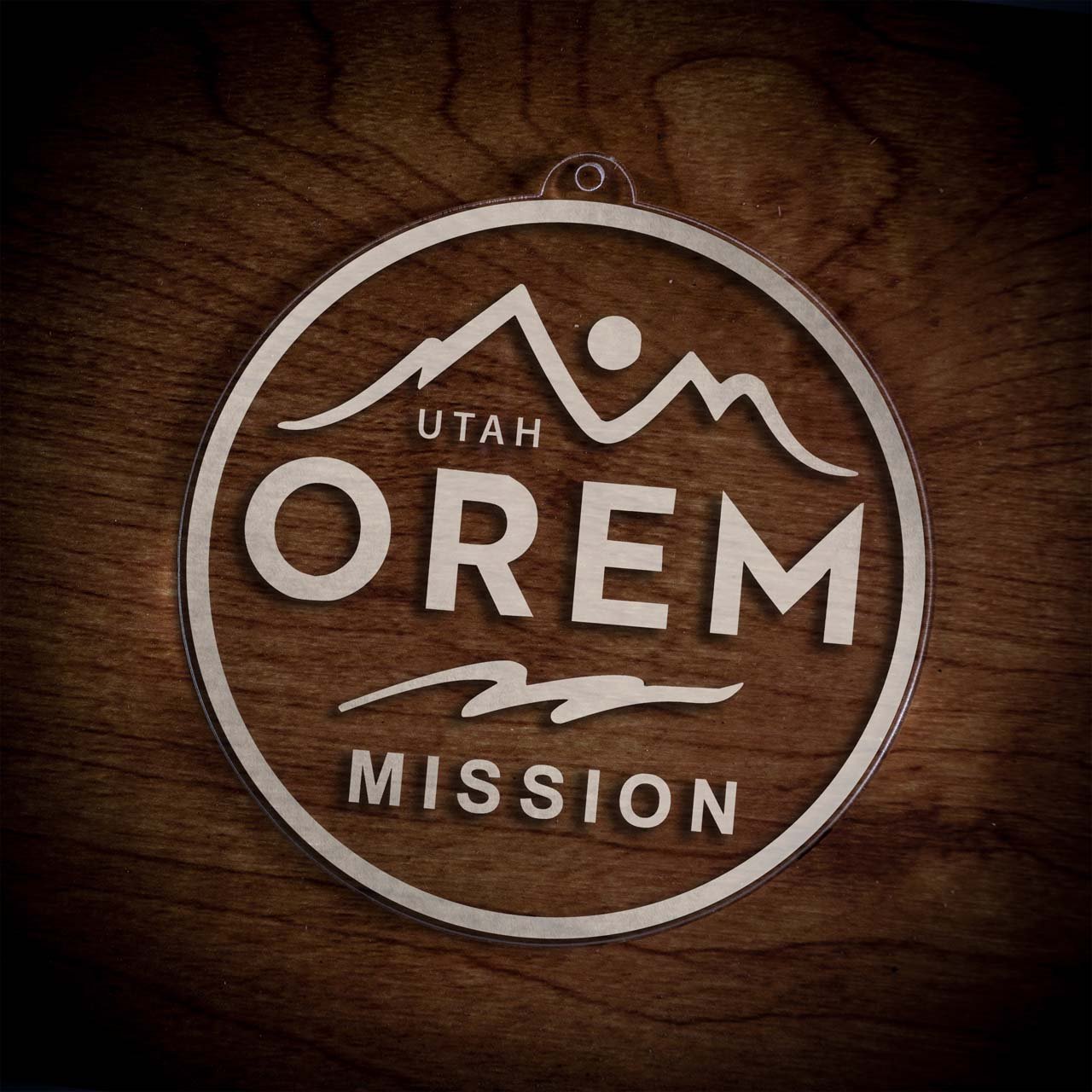 Utah Orem Mission Christmas Ornament - Latter-Day Saint LDS Missionary Gift - Book of Mormon