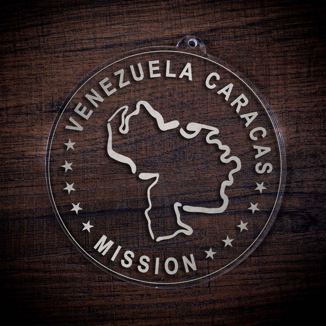 Venezuela Caracas Mission Christmas Ornament - Latter-Day Saint LDS Missionary Gift - Book of Mormon