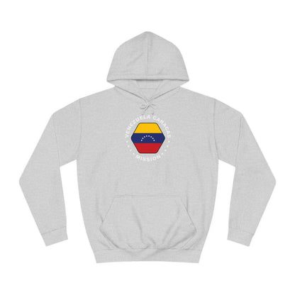 Venezuela Caracas Mission Flag Logo (White Border) College Hoodie - Latter-Day Saint LDS Missionary Gift - Book of Mormon