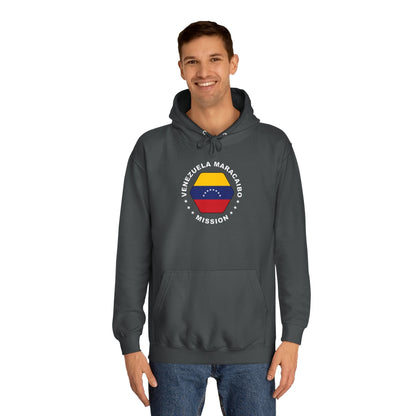 Venezuela Maracaibo Mission Flag Logo (White Border) College Hoodie - Latter-Day Saint LDS Missionary Gift - Book of Mormon