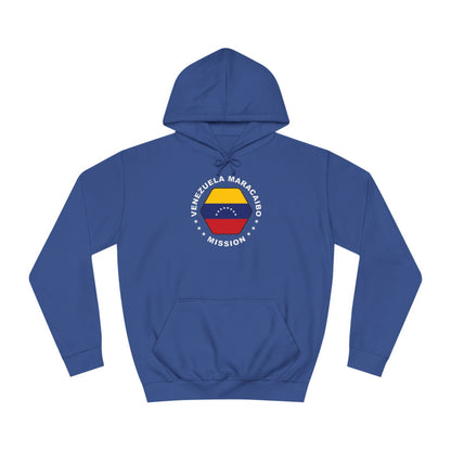 Venezuela Maracaibo Mission Flag Logo (White Border) College Hoodie - Latter-Day Saint LDS Missionary Gift - Book of Mormon