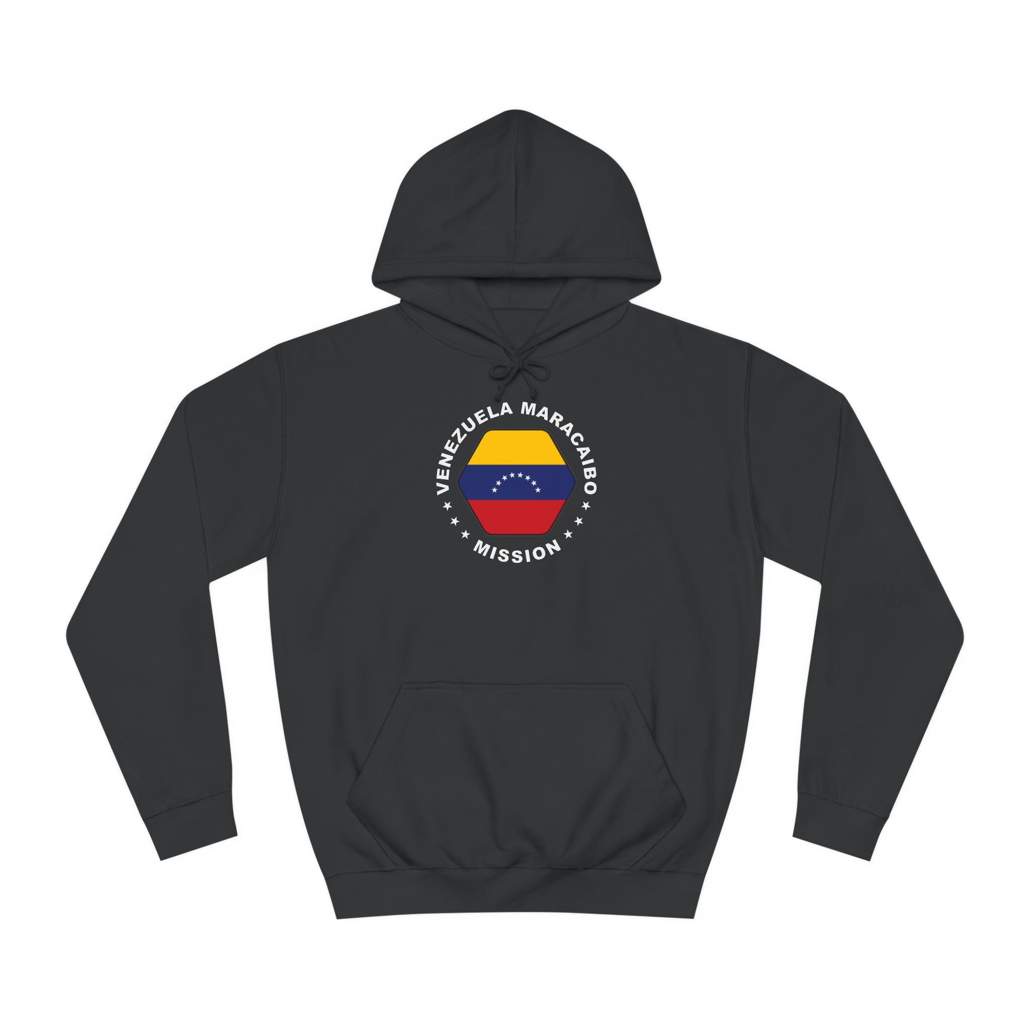 Venezuela Maracaibo Mission Flag Logo (White Border) College Hoodie - Latter-Day Saint LDS Missionary Gift - Book of Mormon