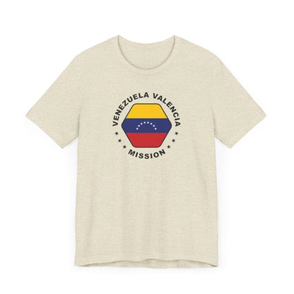 Venezuela Valencia Mission Circular Flag T-shirt - Latter-Day Saint LDS Missionary Gift - Book of Mormon