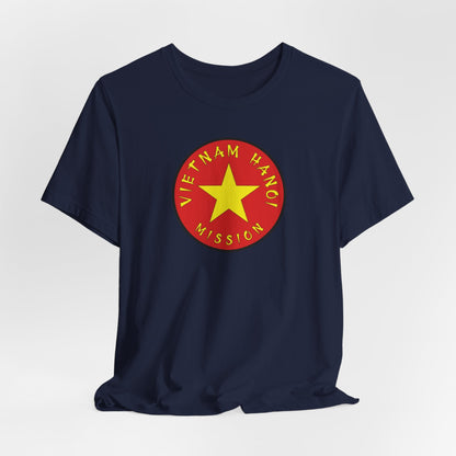 Vietnam Hanoi Mission Flag Logo T-shirt - Latter-Day Saint LDS Missionary Gift - Book of Mormon