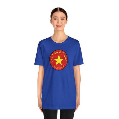 Vietnam Hanoi Mission Flag Logo T-shirt - Latter-Day Saint LDS Missionary Gift - Book of Mormon