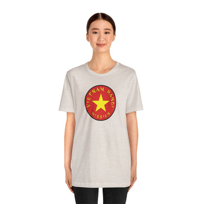 Vietnam Hanoi Mission Flag Logo T-shirt - Latter-Day Saint LDS Missionary Gift - Book of Mormon