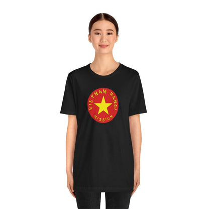 Vietnam Hanoi Mission Flag Logo T-shirt - Latter-Day Saint LDS Missionary Gift - Book of Mormon