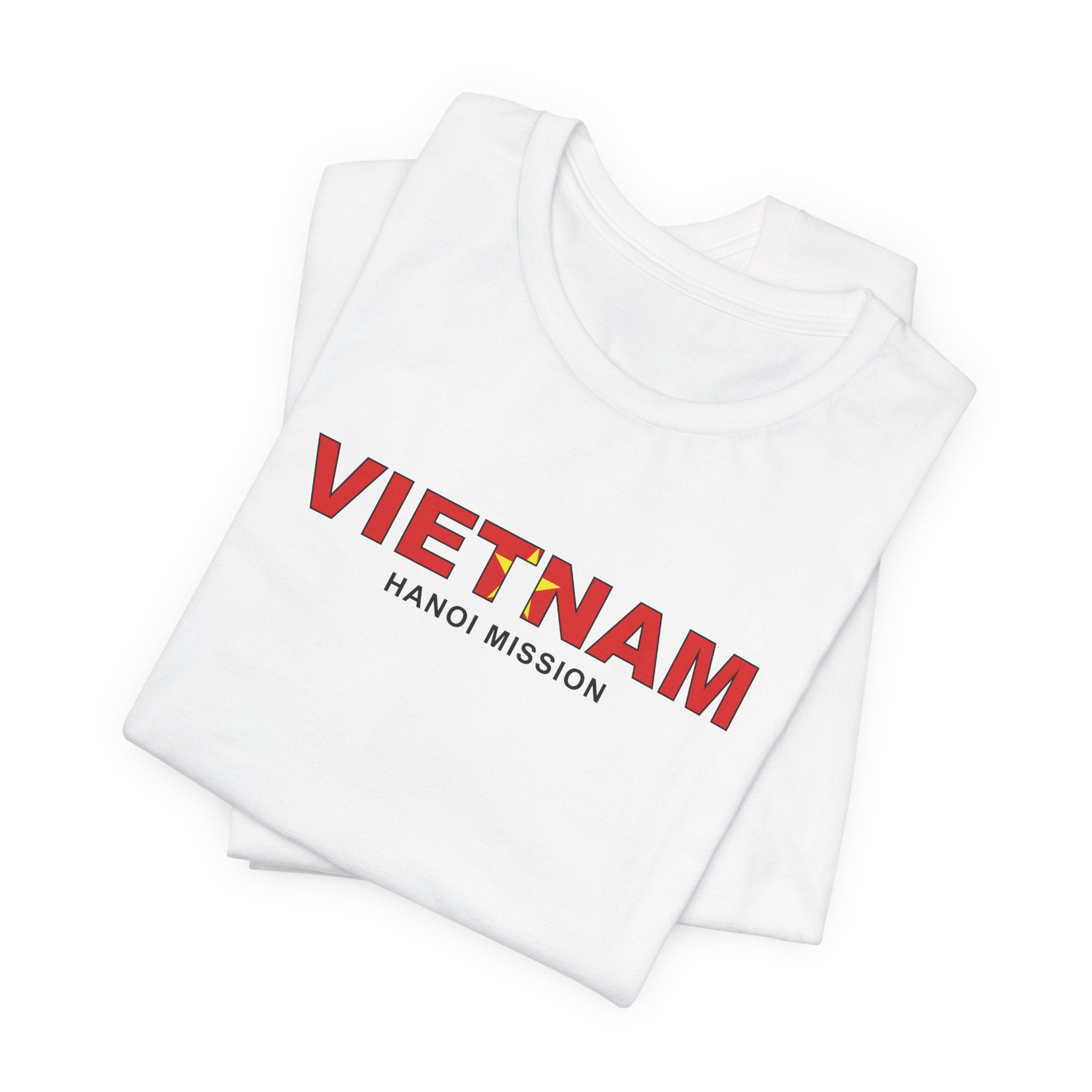 Vietnam Hanoi Mission Flag Title T-shirt - Latter-Day Saint LDS Missionary Gift - Book of Mormon