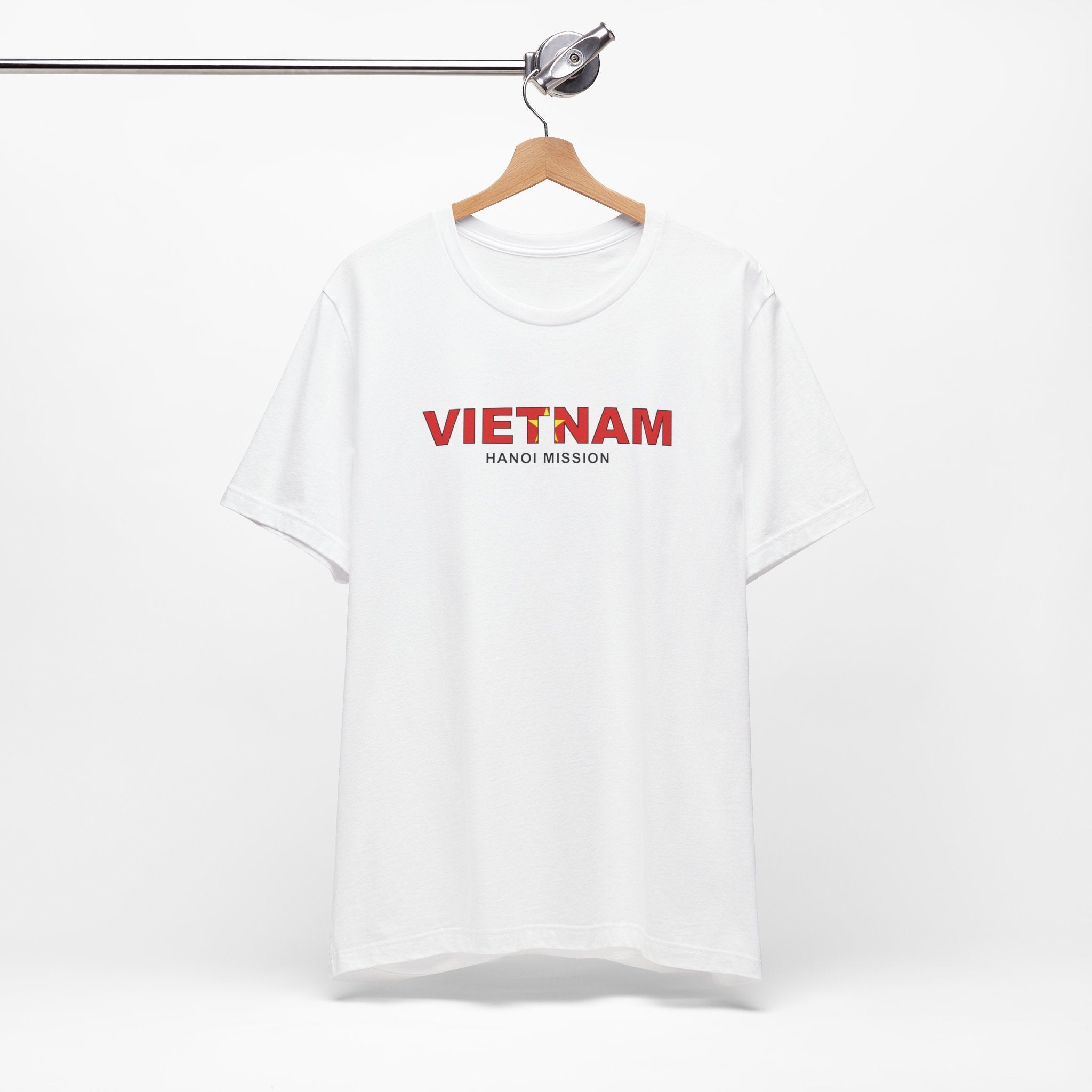 Vietnam Hanoi Mission Flag Title T-shirt - Latter-Day Saint LDS Missionary Gift - Book of Mormon